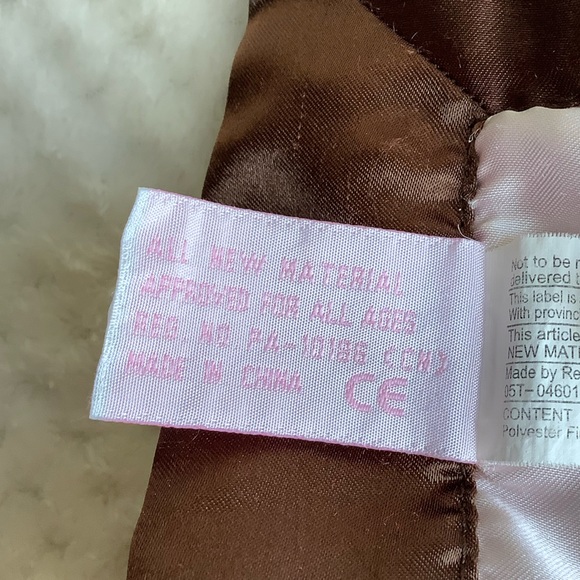 Bearington Baby Plush Bear Lovey Stuffed Animal Security Blanket Toy - Picture 5 of 6